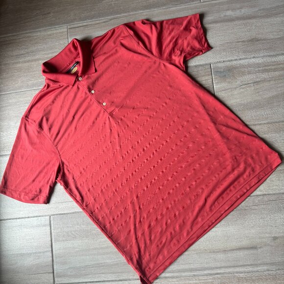 Greg Norman Orange PlayDry Polo XL - Picture 1 of 6